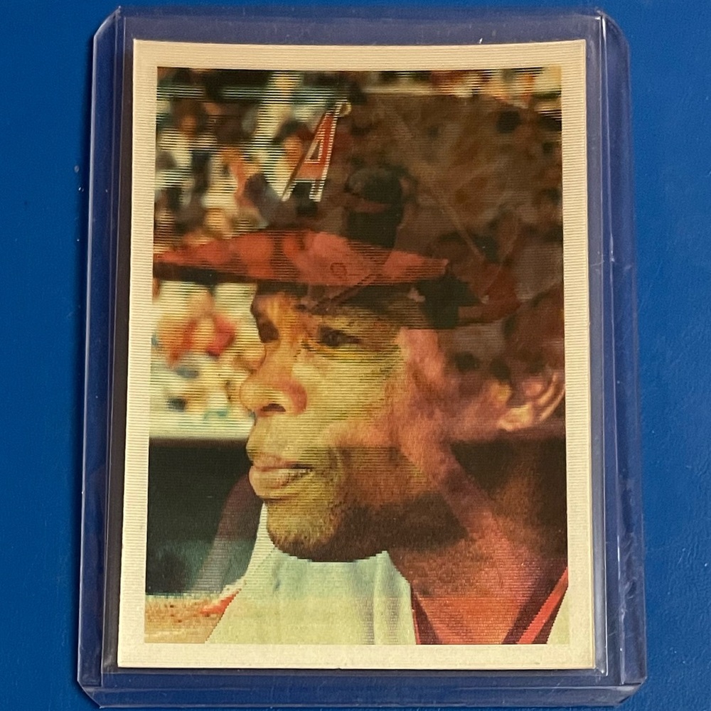 Rod Carew #106 1986 Sportflics Baseball Trading Card